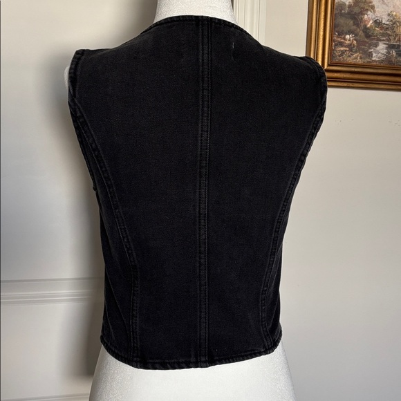 Stoosh Black Studded Women's Blouse - Picture 5 of 6